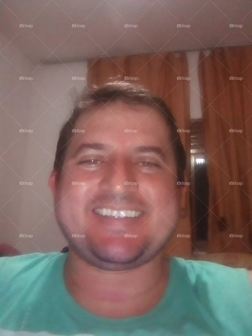 man smiling