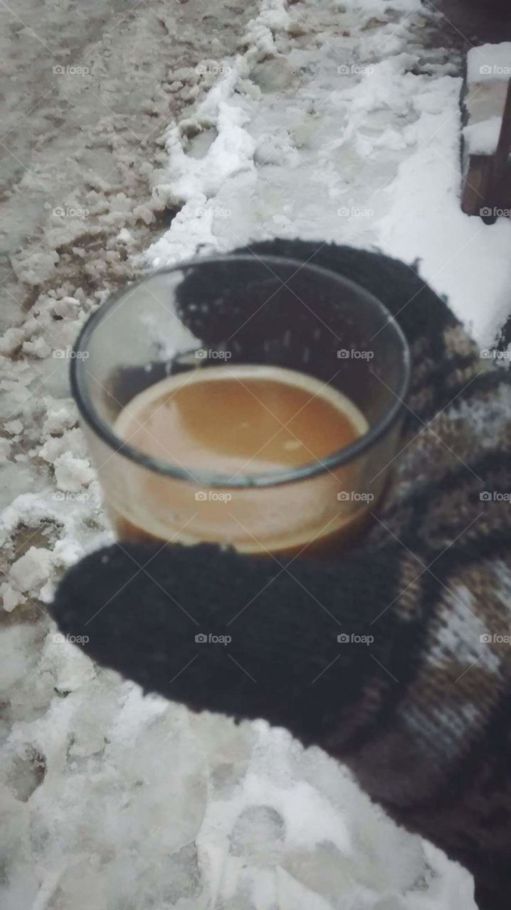 when there is very cold and you get only hot hot tea is everything. cold cold weather with snow fall and having a one cup of tea is marvellous