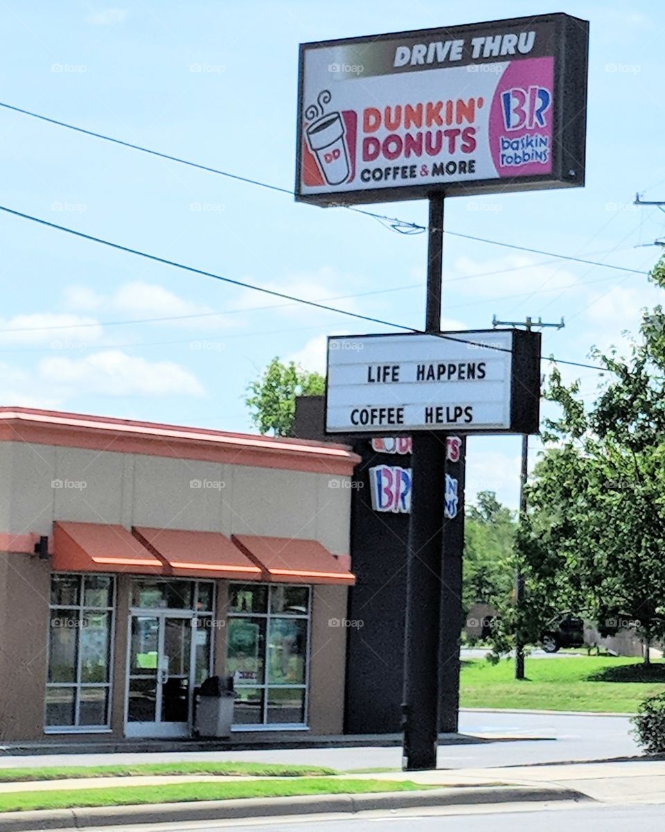 Dunkin donuts coffee