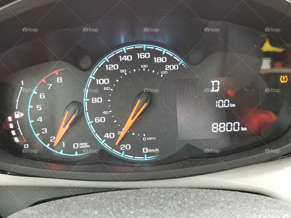 Dashboard Speedometer Odometer