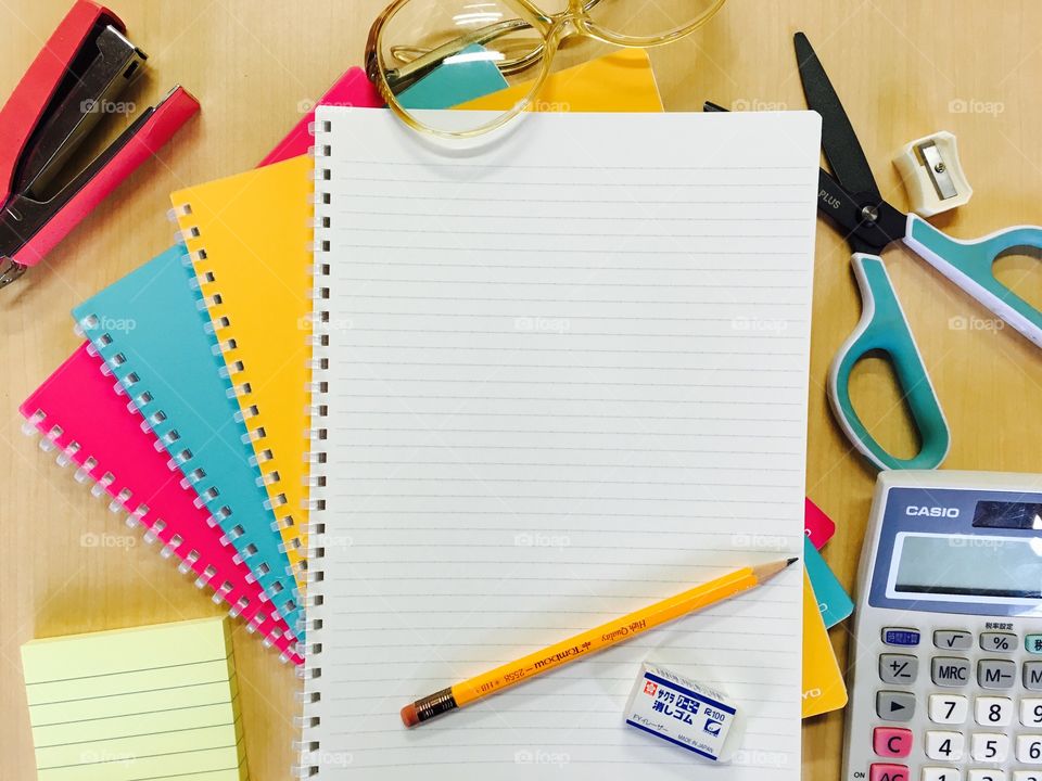 School/ study / office background 