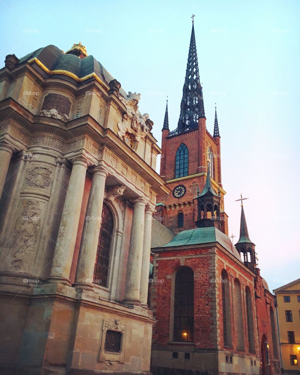 Stockholm city centre, cathedral 