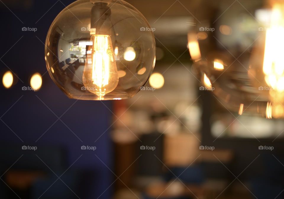 Interior element of a cafe