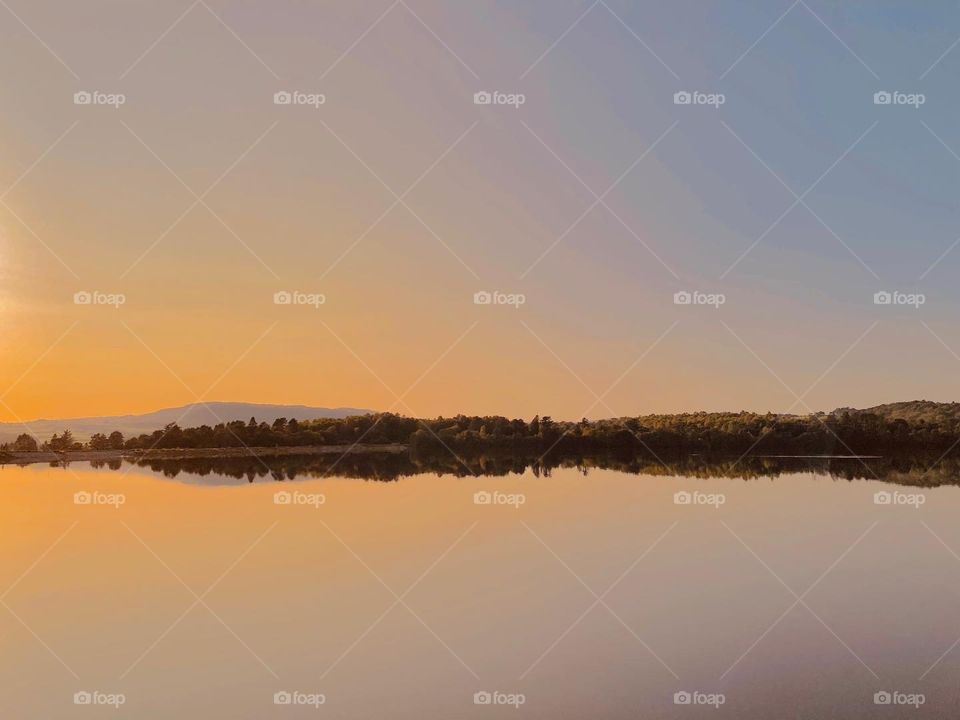 Golden Hour at the Reservoir