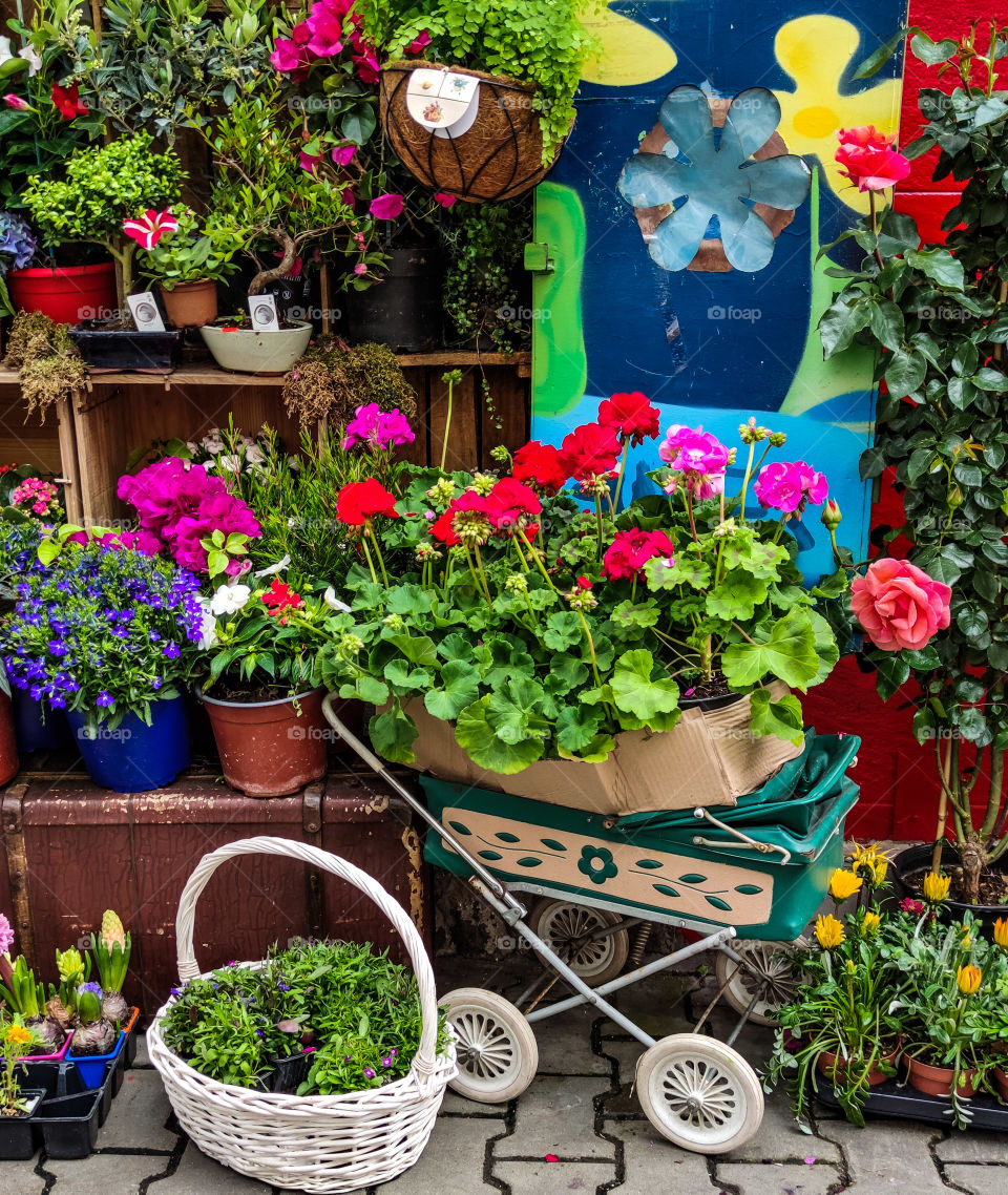 Flower shop around the corner