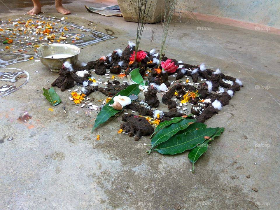 Indian Traditional Bhaiduj festival
