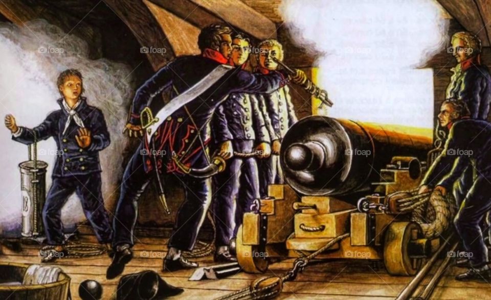 Mostra fotografica sui mestieri sui mestieri scomparsi. Cartolina che rappresenta cannonieri