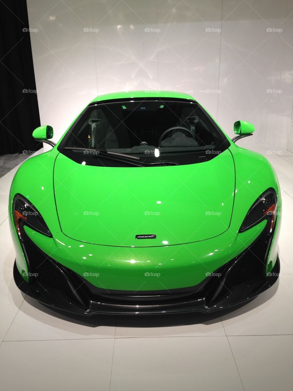 Mclaren at miami auto show