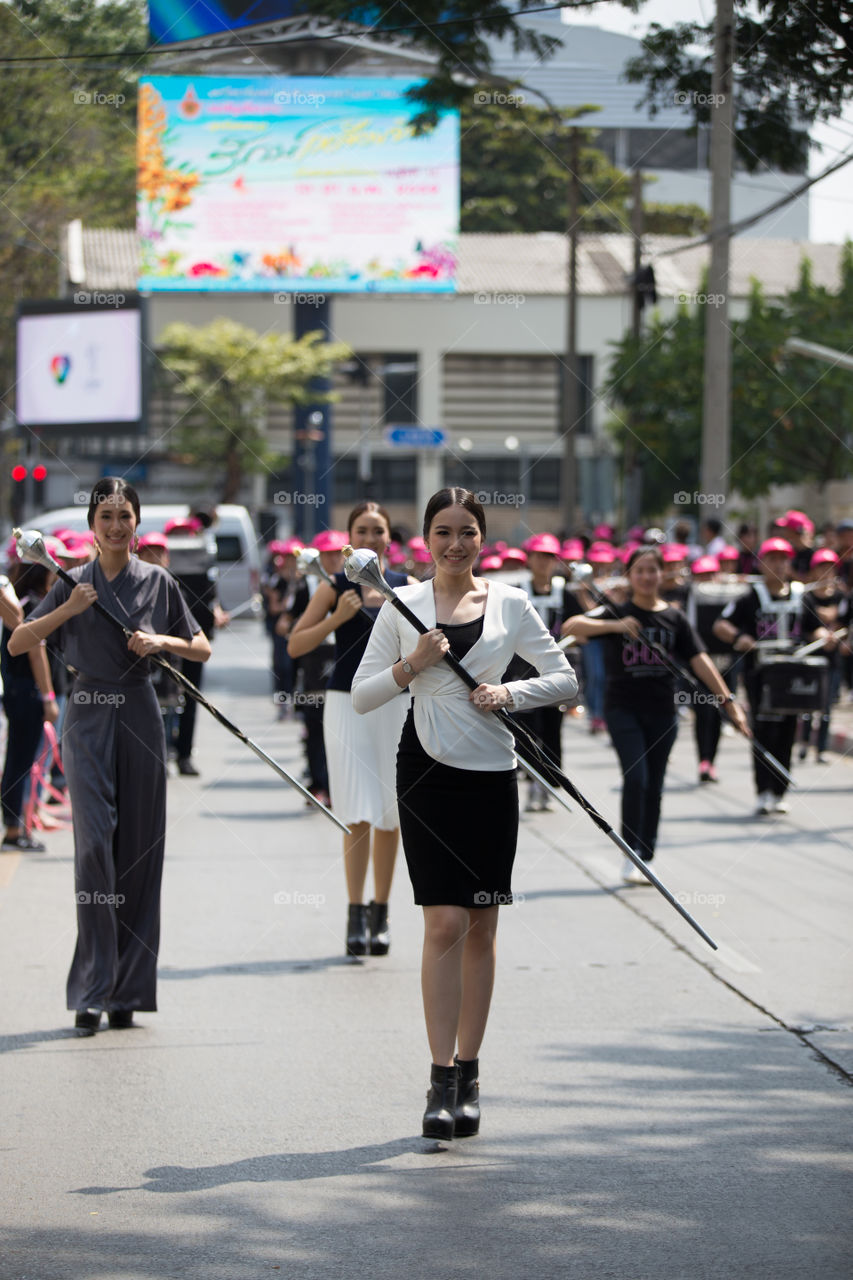 Drum major parade 