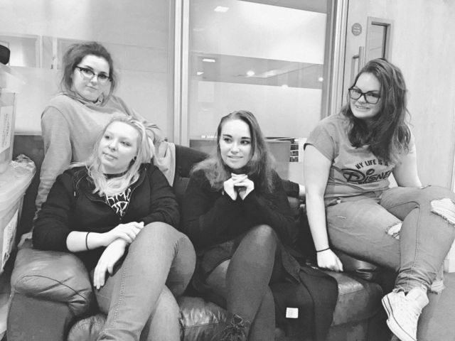 my friends and I.