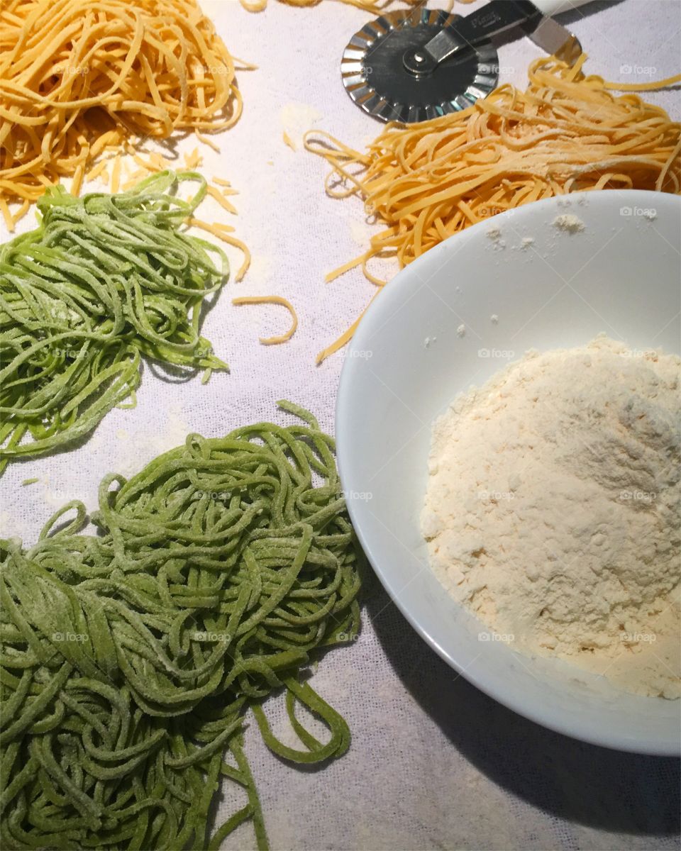 Homemade pasta 