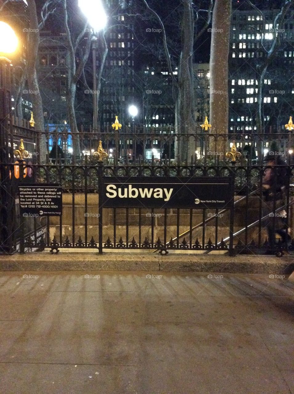 NYC Subway Entrance