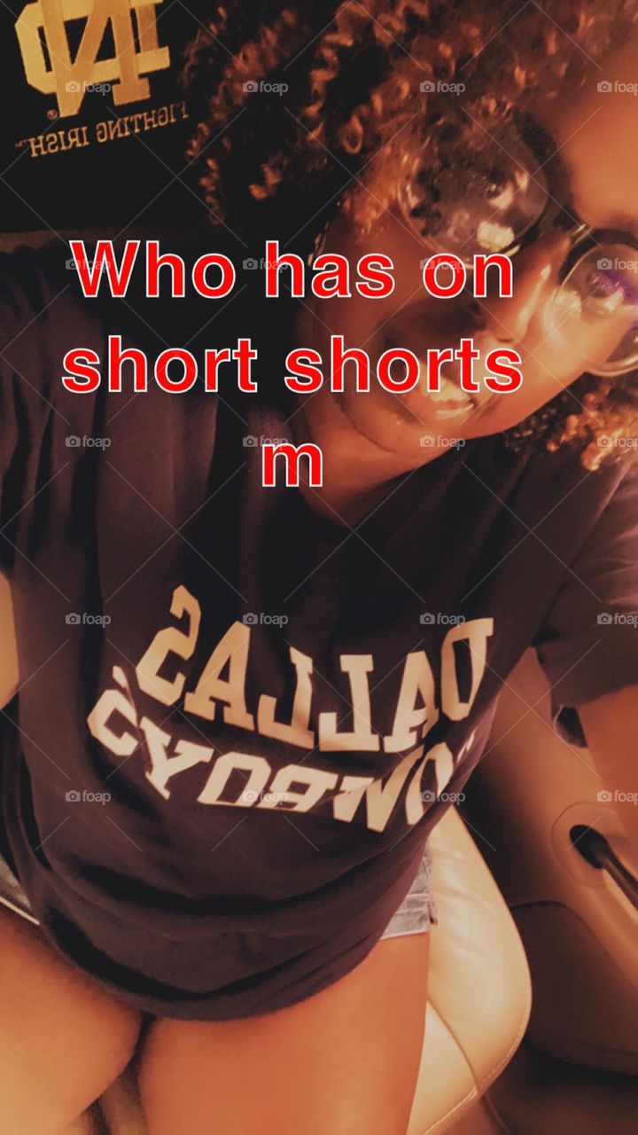 Having fun just being me 