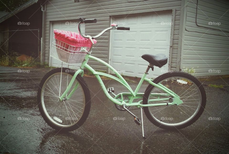 Bike in the Rain