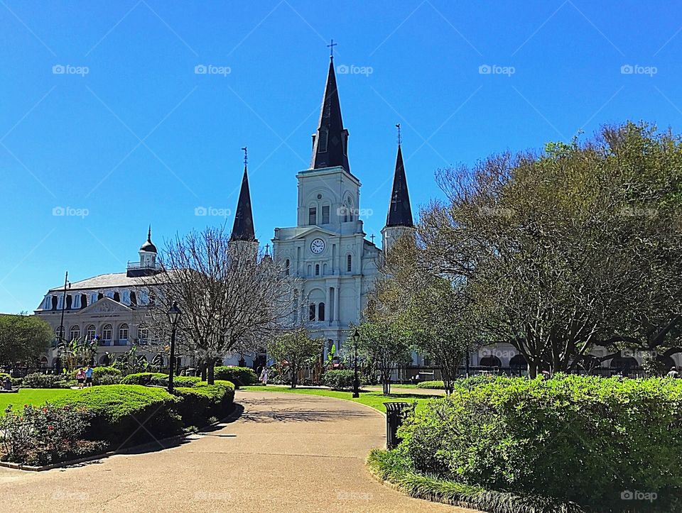 St. Louis Cathedral New Orleans at Jackson Square 