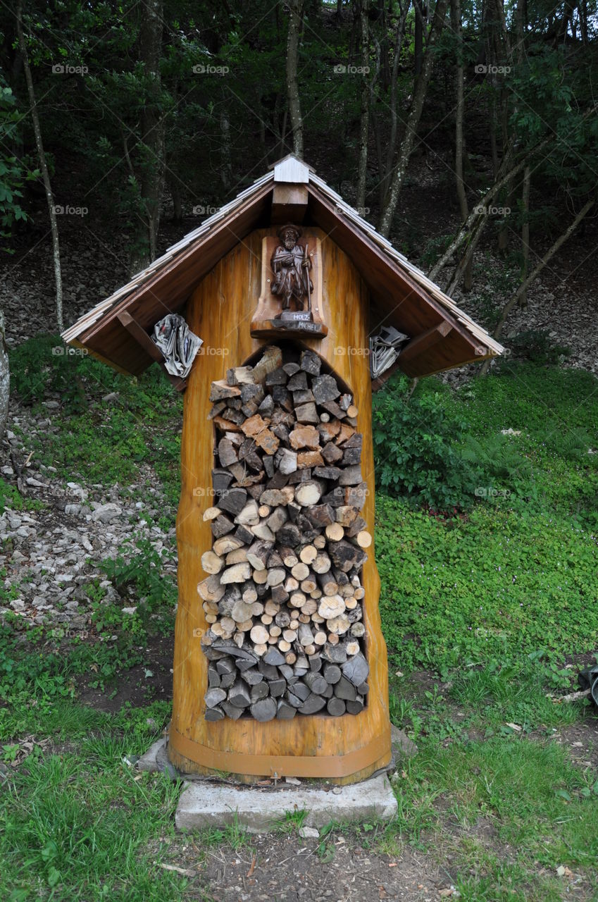 A shrine in the Jura Mountains