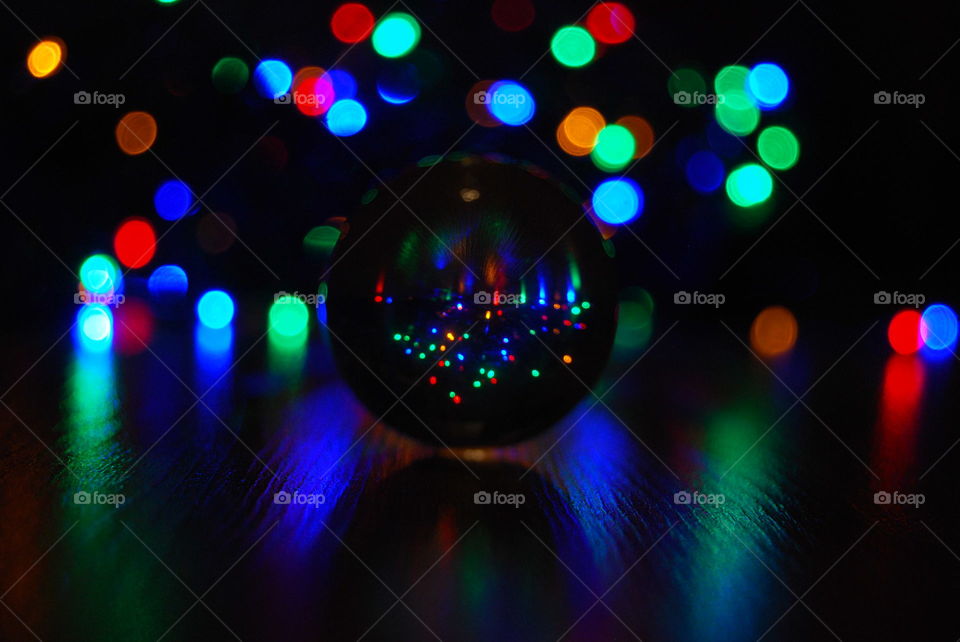 Lensball lights