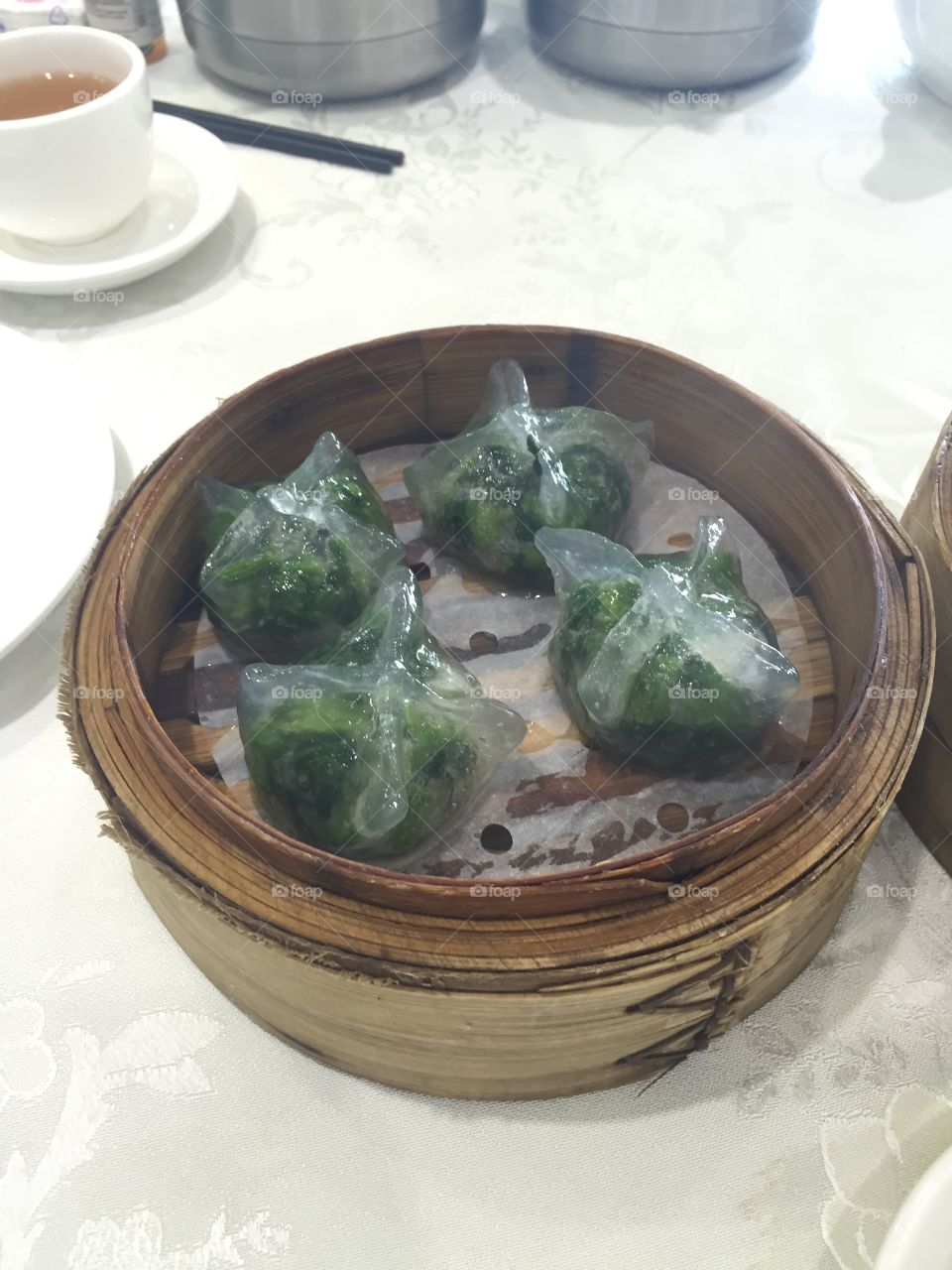 Chinese dim sum - vegetable dumplings