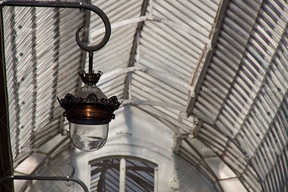 detail of a old building