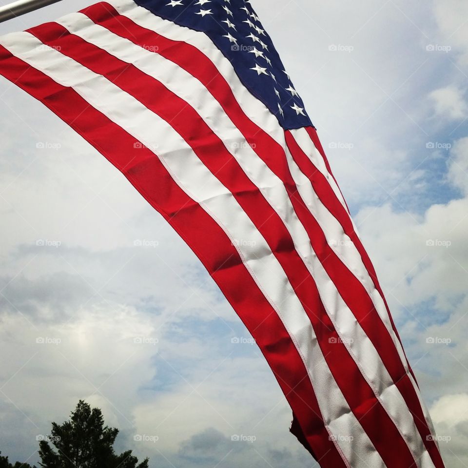 The Red, White, and Blue