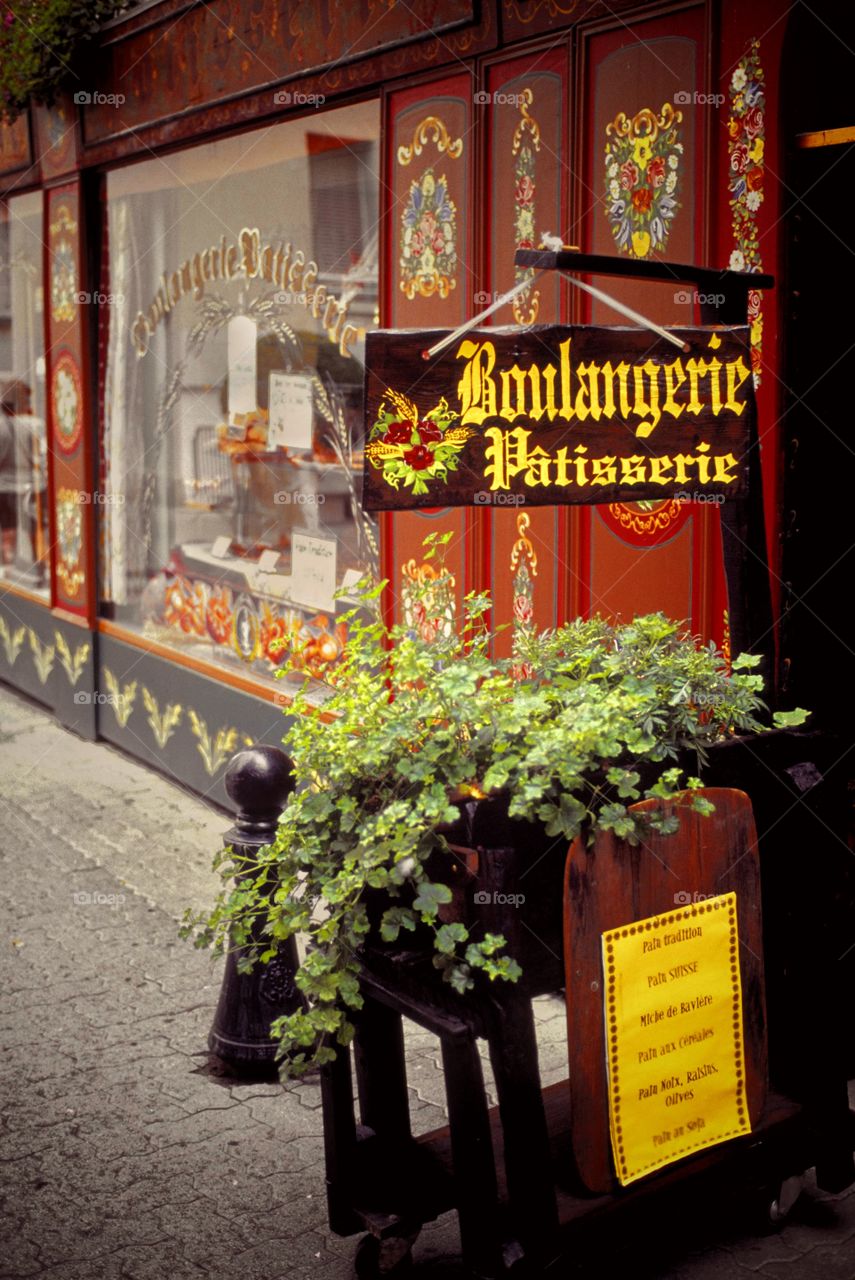 Boulangerie. France