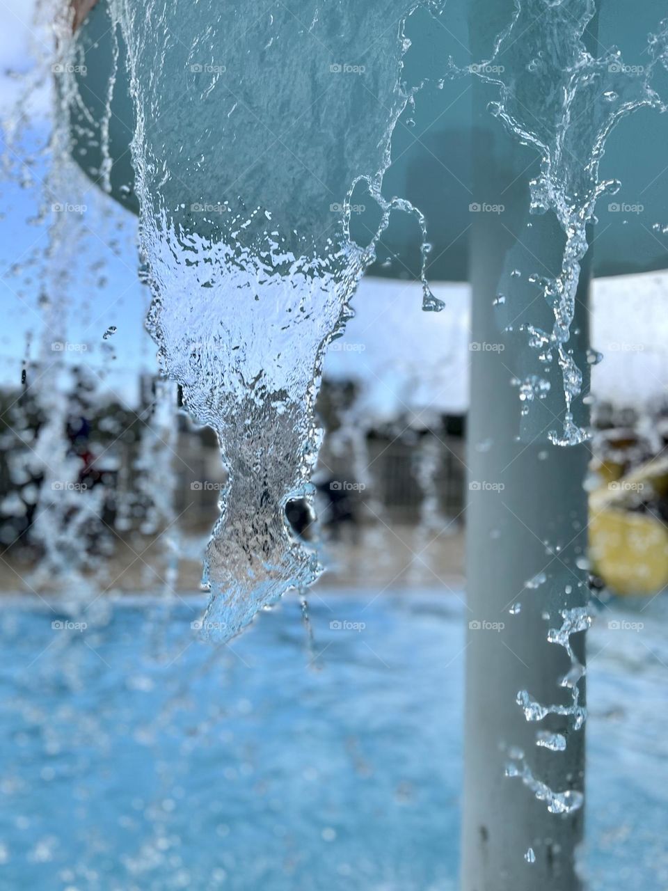 Close-up of a water fountain