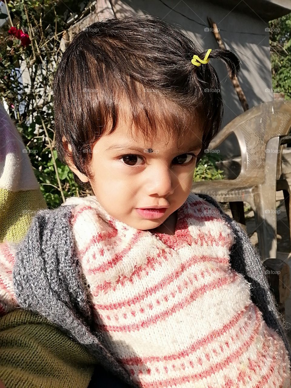 “I have a Attitude of Smile..”  It's a symbol of friendship and peace. Let us always meet each other with smile, for the smile is the beginning of love.