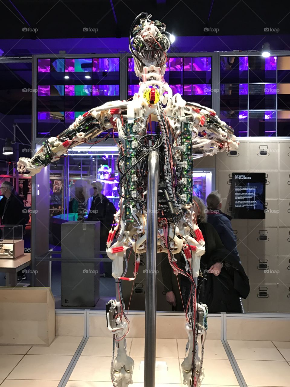 science museum robot 
