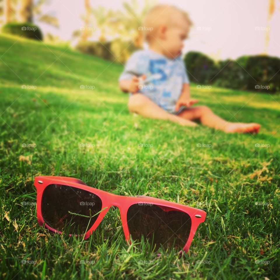 Child, Grass, Playground, Leisure, Summer