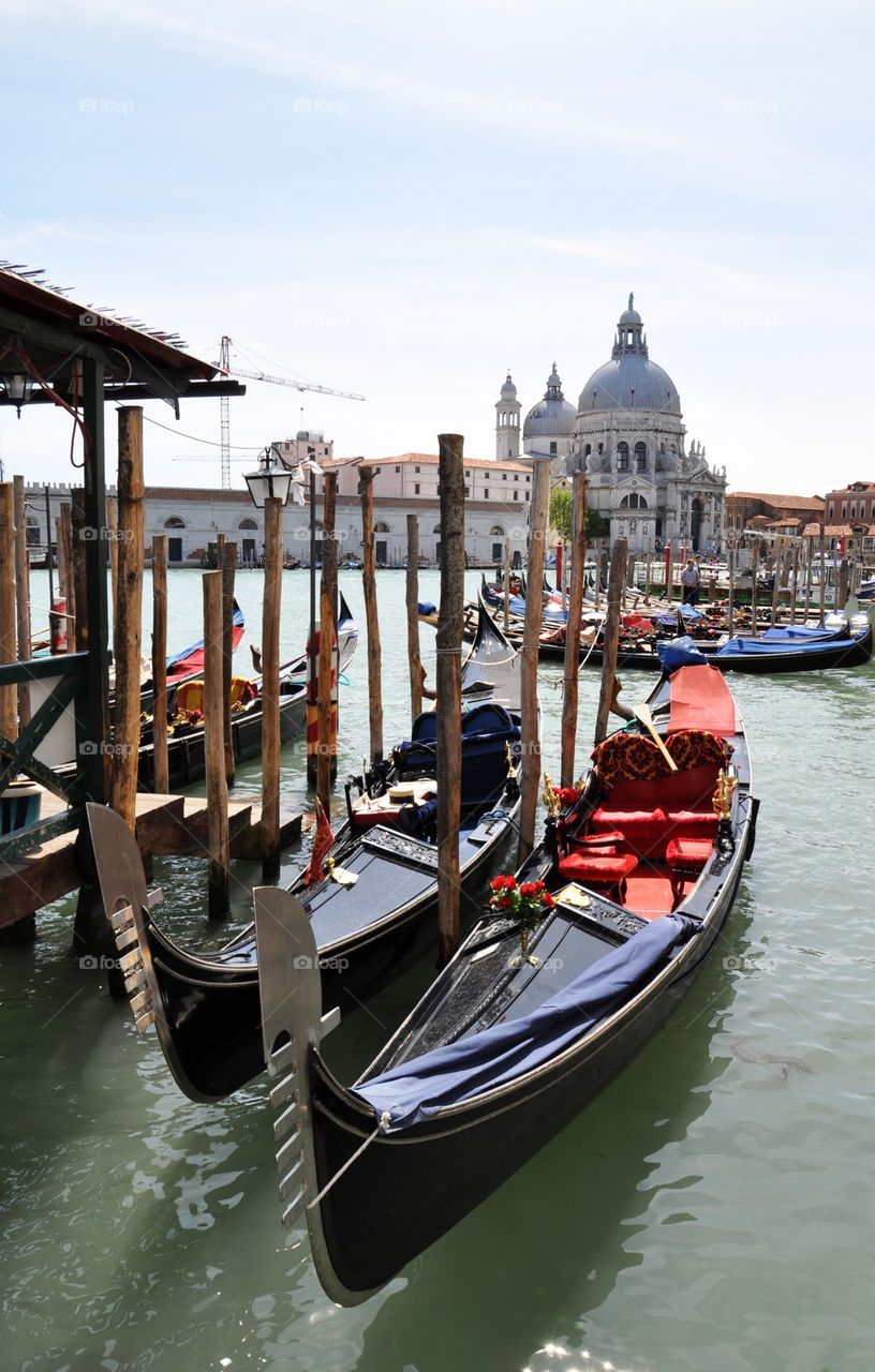 Venice gondolas 