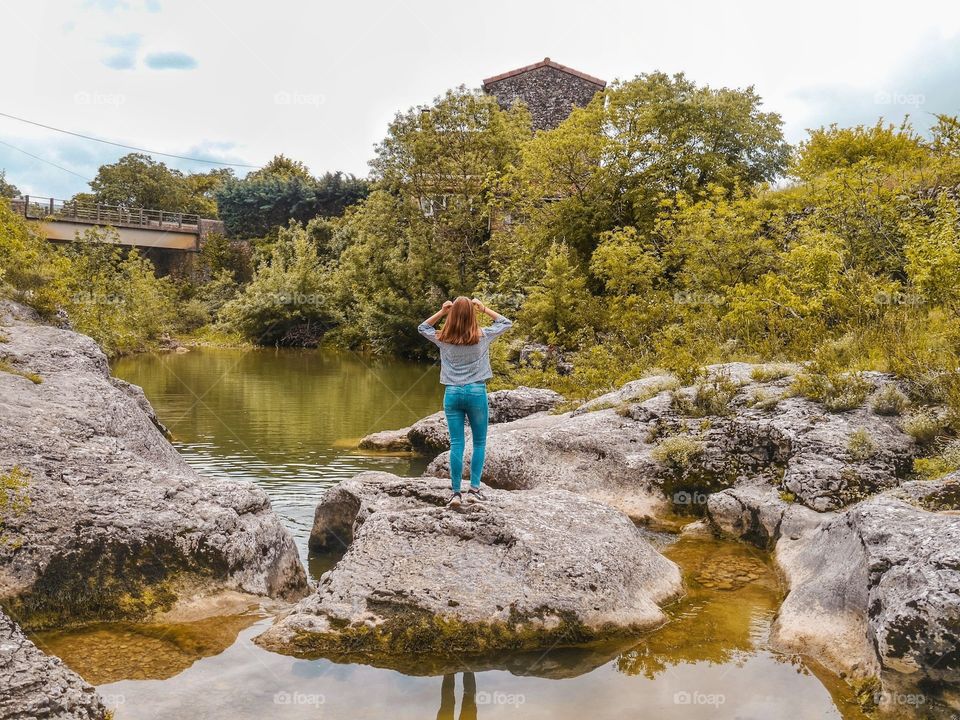 At the lake