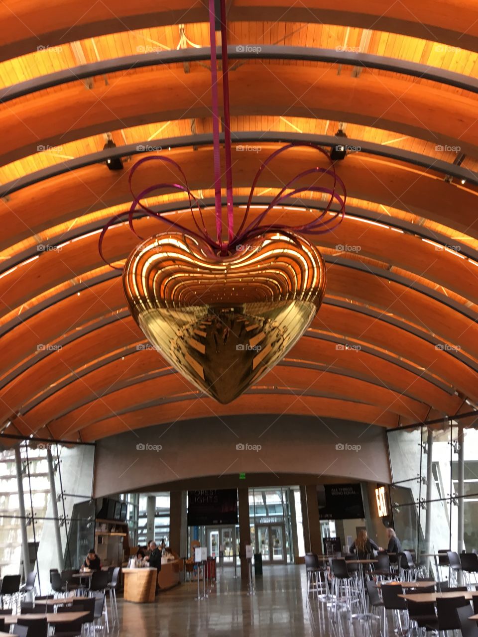 Leaving crystal bridges restaurant,walking through to where we began our adventures!