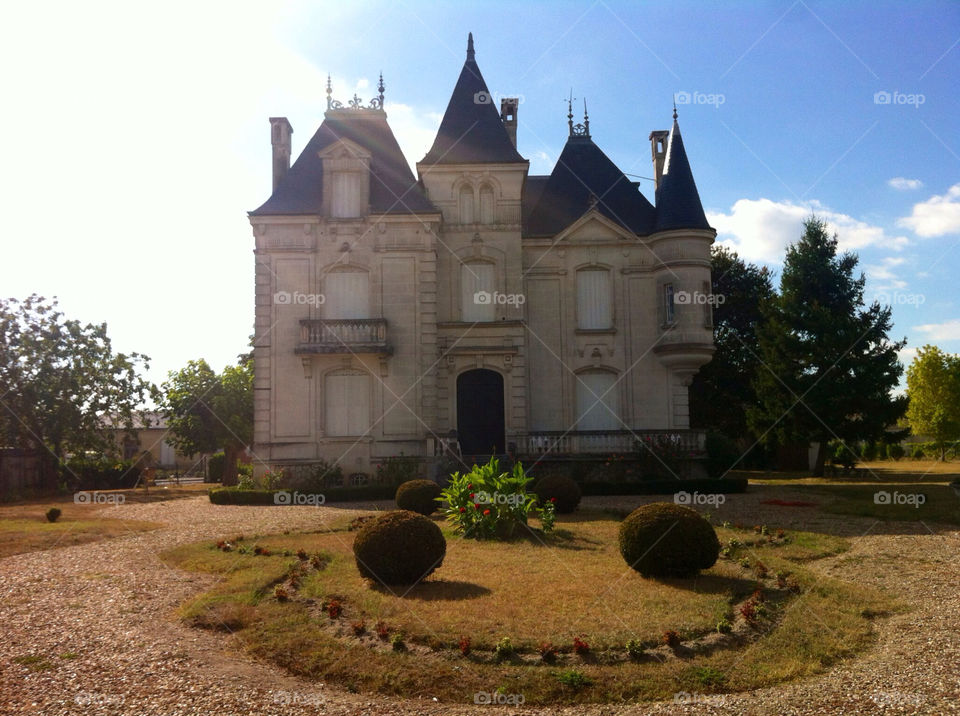 Abandoned mansion in France.
