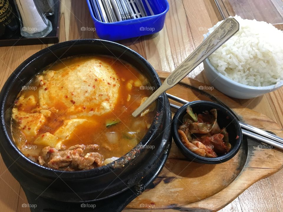 Soft Tofu Soup