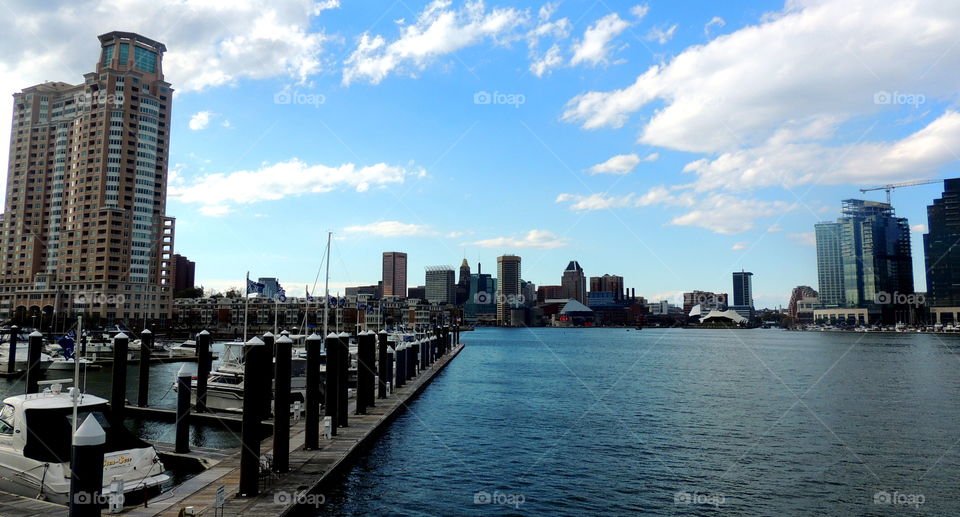 Inner Harbor. Baltimore, MD. 