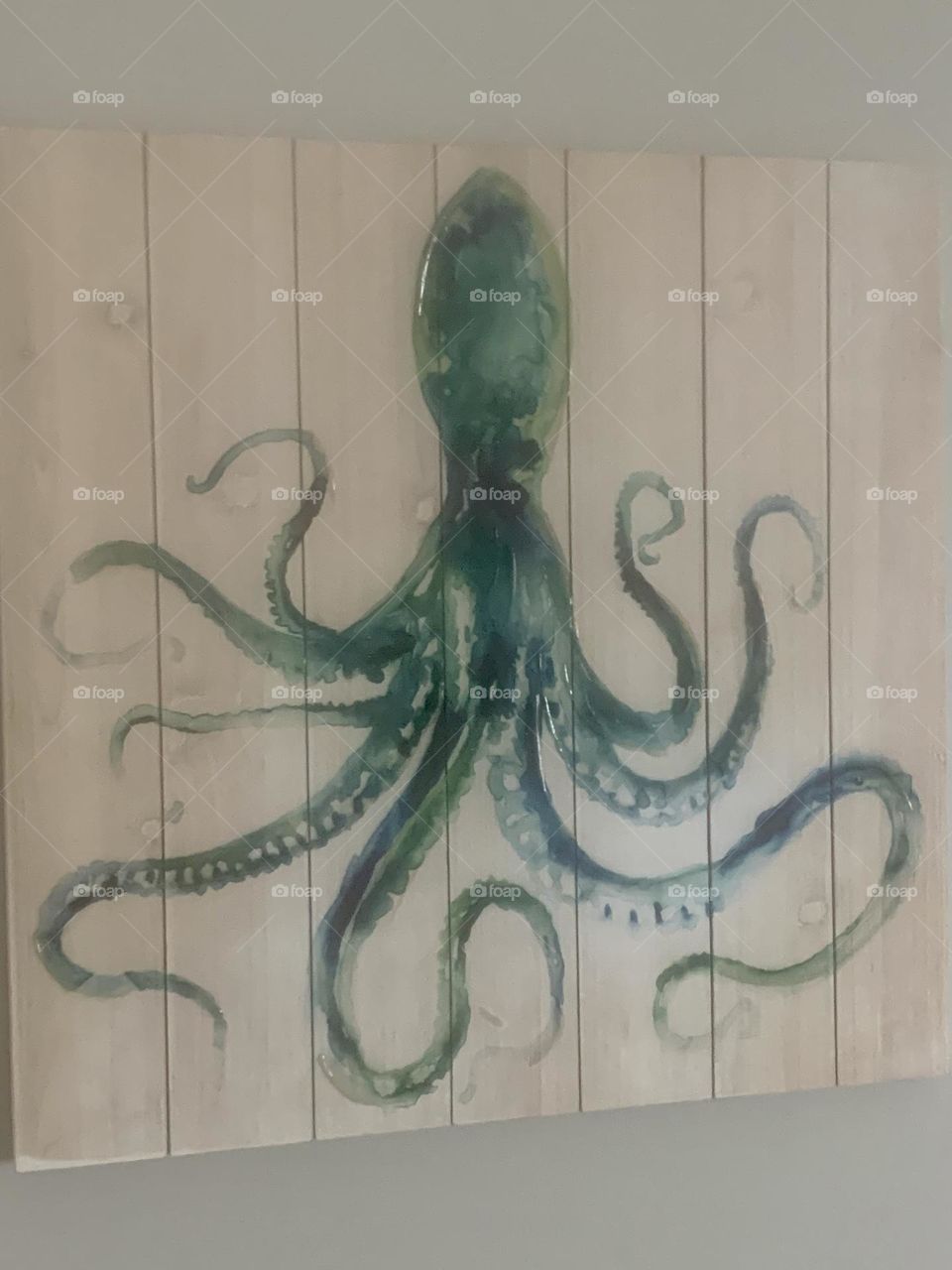 Octopus painting 