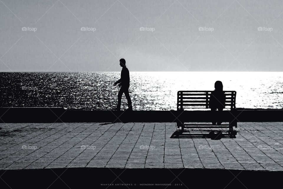 People in silhouette picture 2