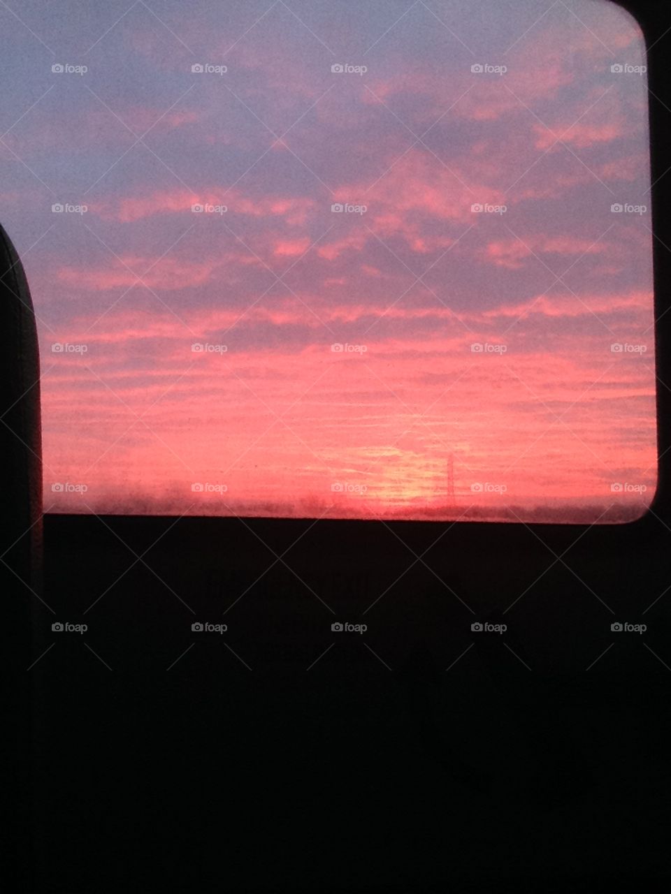 Pink sunrise