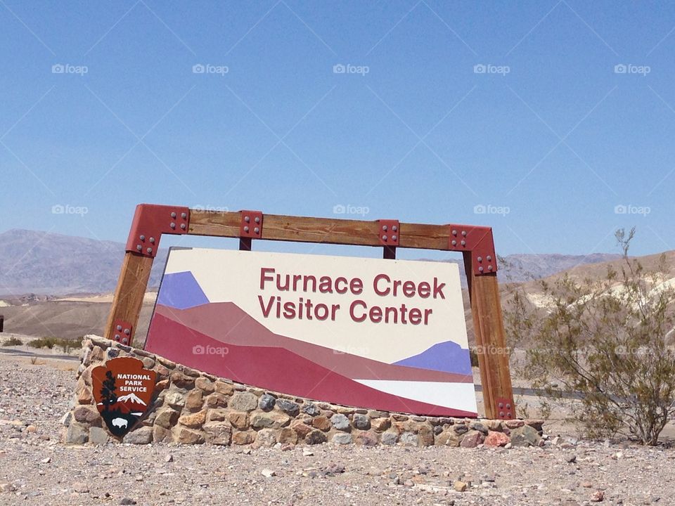 Furnace creek visitor center