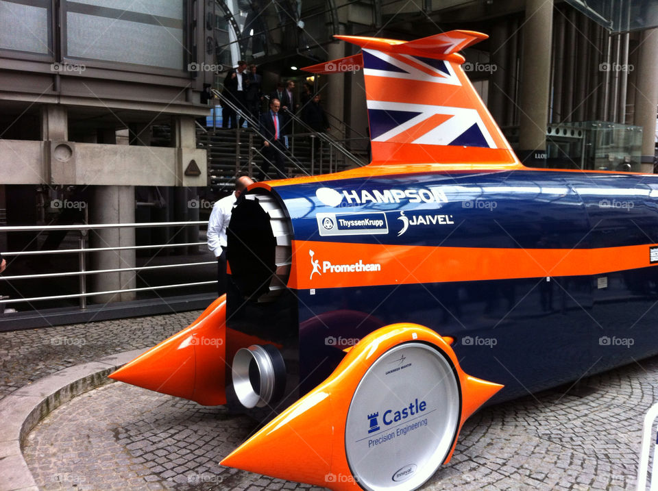 supersonic bloodhoundssc land speed record lloyds building by ijbailey