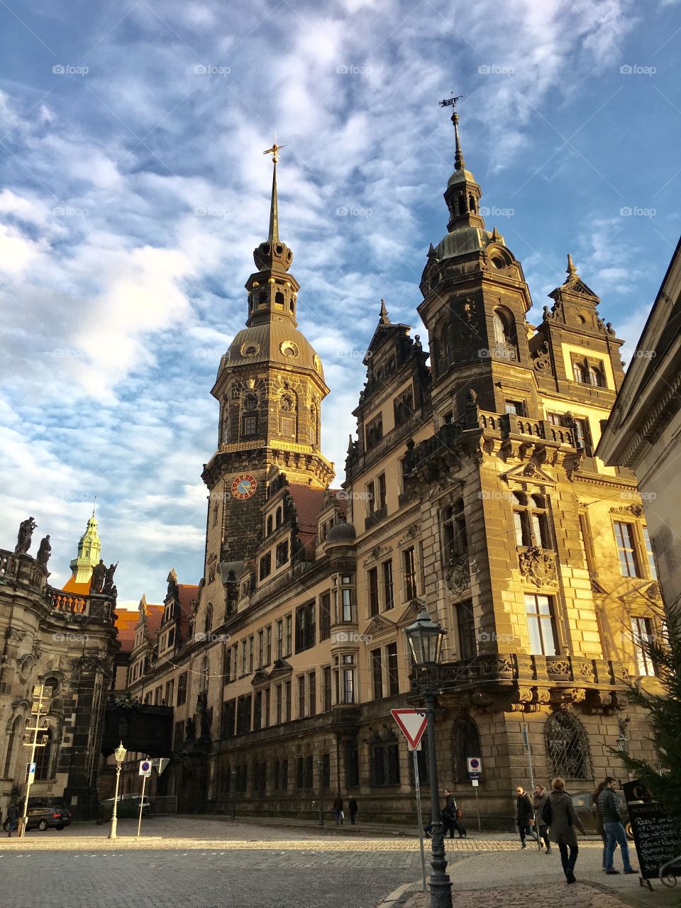 Sunny day in Dresden