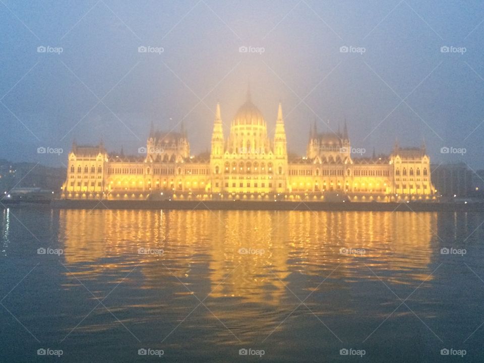 Budapest. Parlamento di Budapest