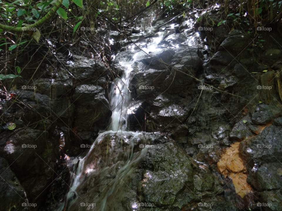 waterfall fresh spring water by lilduval