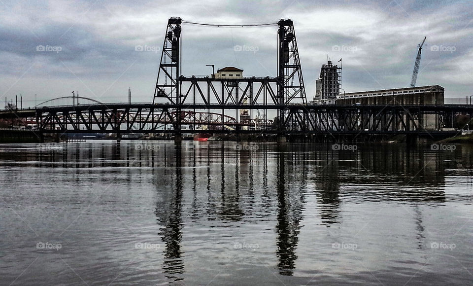 Steel Bridge Portland Oregon