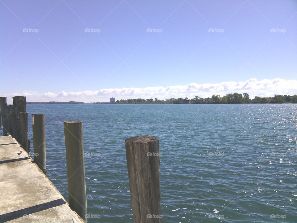 Water, Landscape, Pier, Lake, Sea