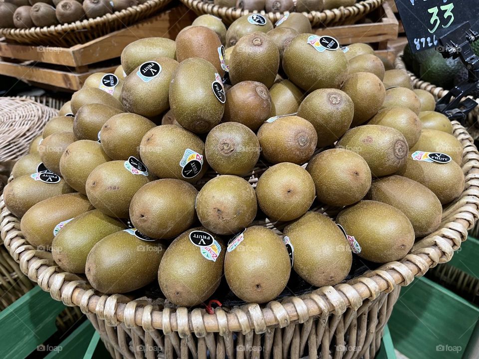 Happy time, Fruits in the department store.