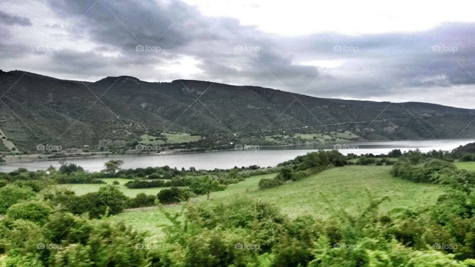 Flumendosa lake, Sardinia, Italy