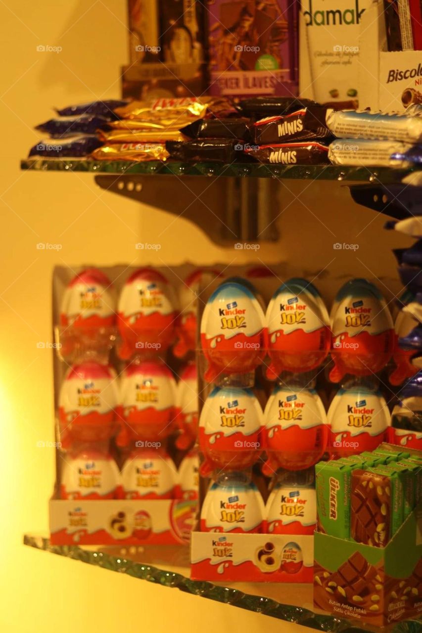 Kinder eggs...children's favorite