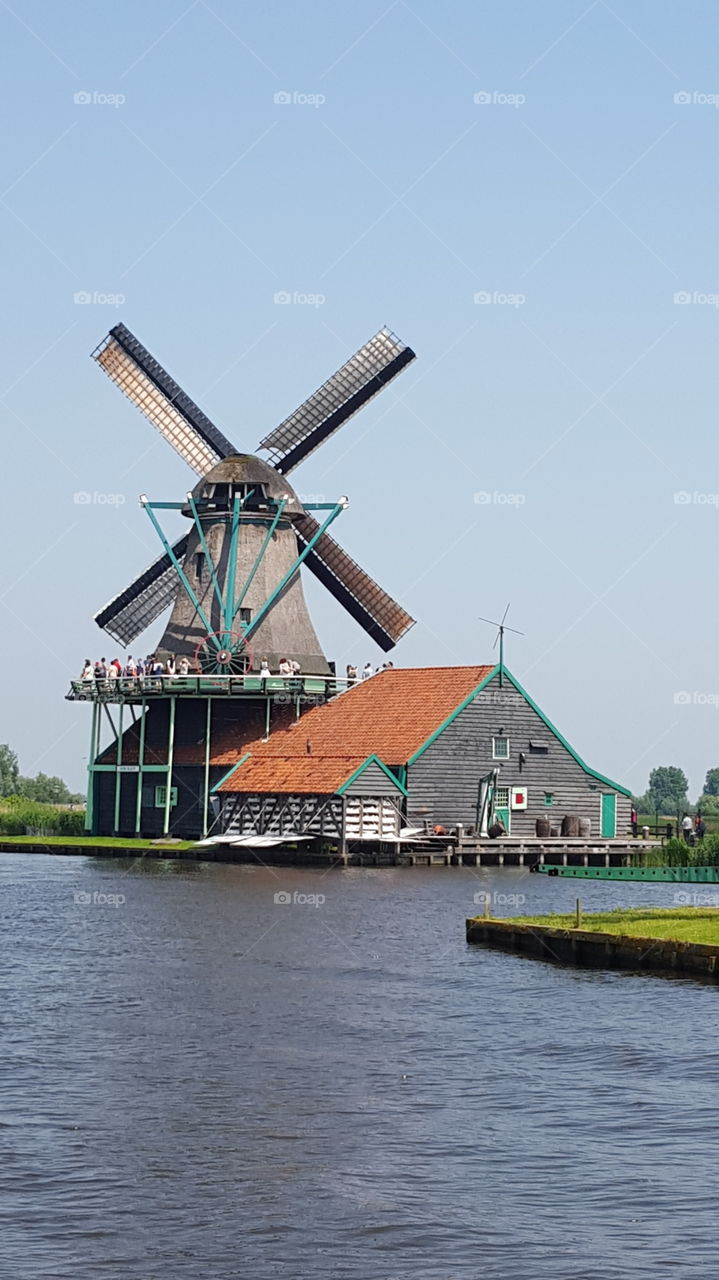 Zaanse Schans Mill