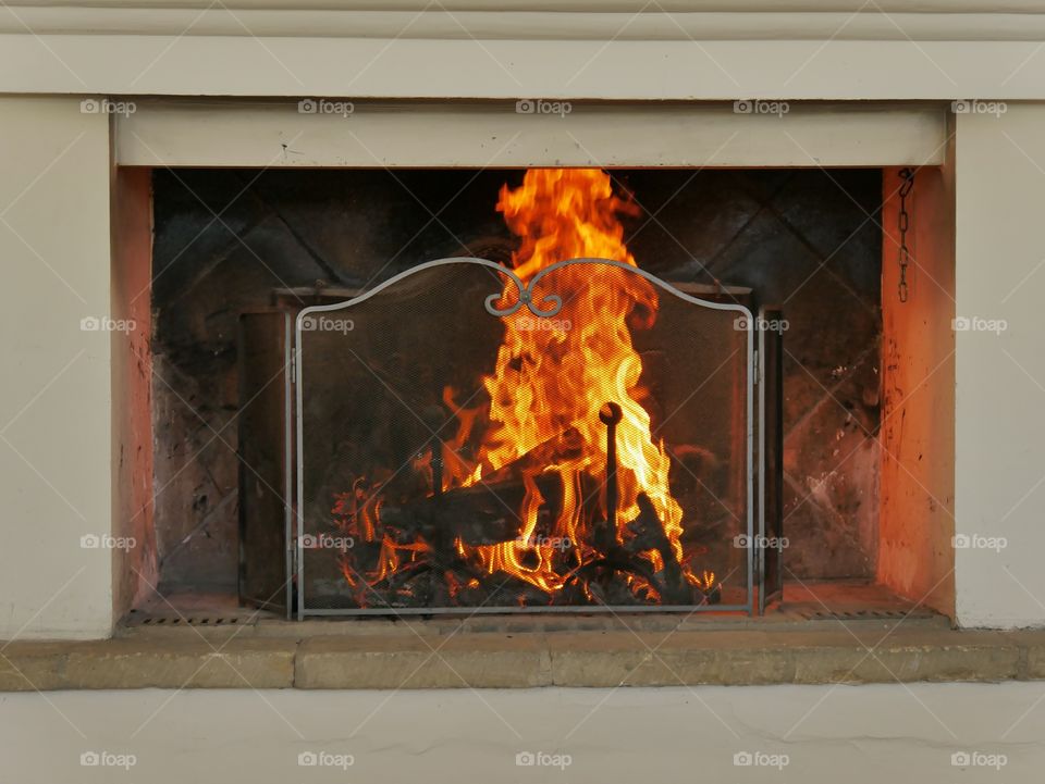 fireplace